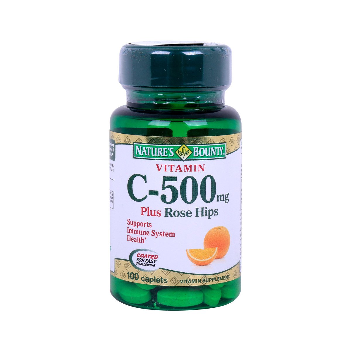 Nature's Bounty Vitamin C-500mg Plus Rose Hips 100pcs