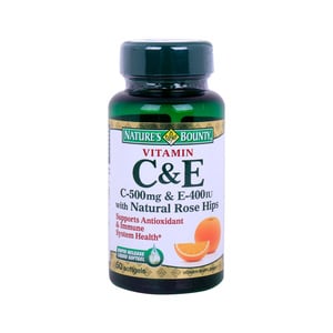 Nature's Bounty Vitamin C & E 50pcs