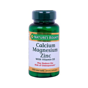 Nature's Bounty Calcium, Magnesium, Zinc With Vitamin D3 100pcs