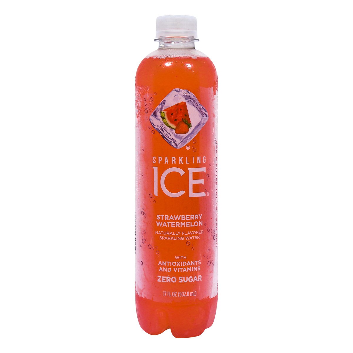 Ice Strawberry Watermelon Naturally Flavored Sparkling Water 502.8 ml