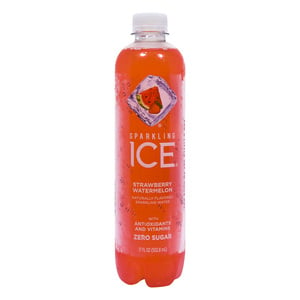 Ice Strawberry Watermelon Naturally Flavored Sparkling Water 502.8ml