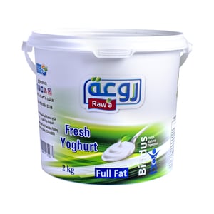 Raw'a Fresh Yoghurt Full Fat 2kg