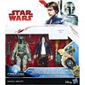 Star Wars Force Link 2 Figures Pack Han Solo and Boba Fett C1242/1244