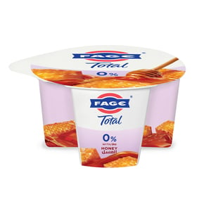 Fage Total 0% Fat Free Yoghurt With Honey 170g