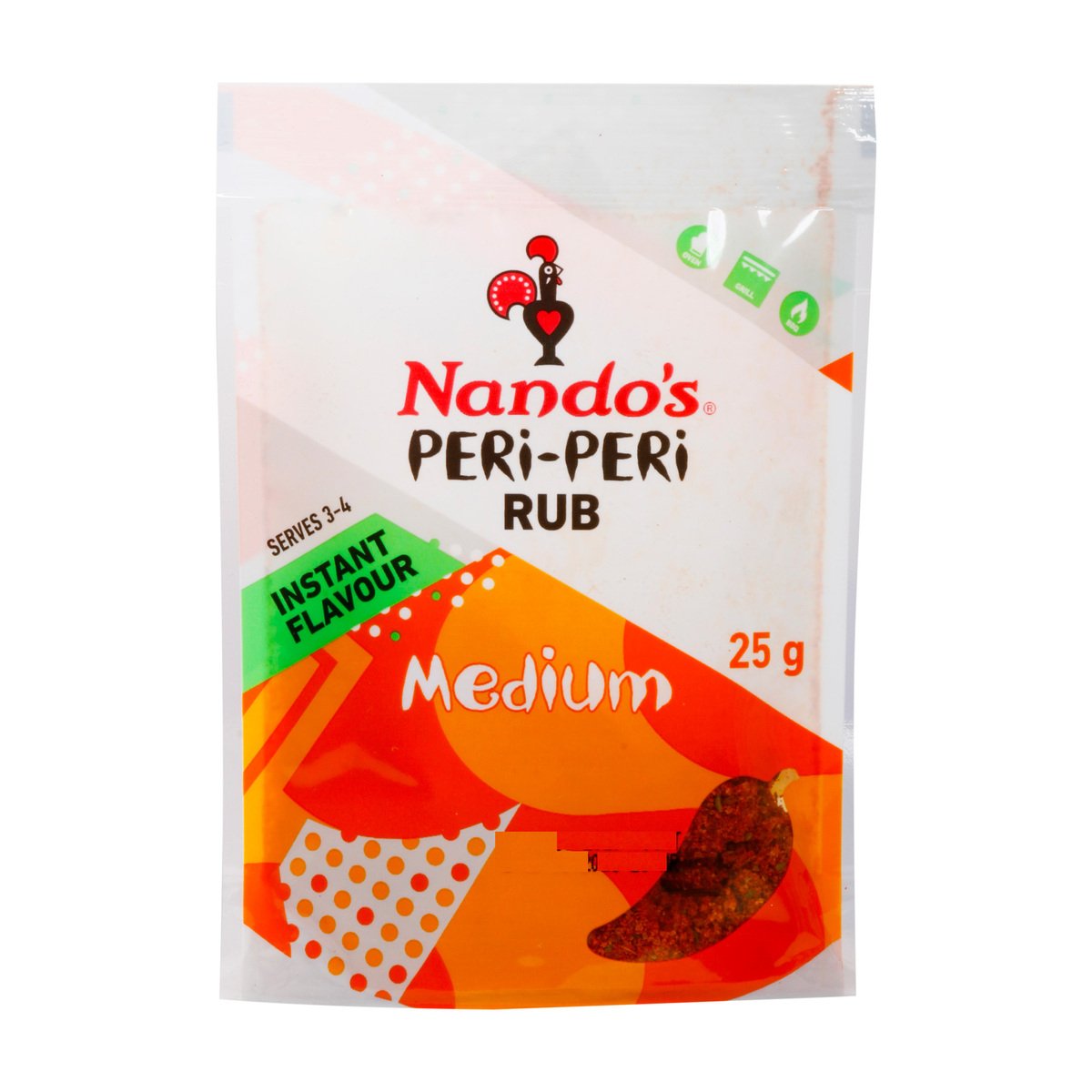 Nando's Peri Peri Medium Seasoning Rub 25g