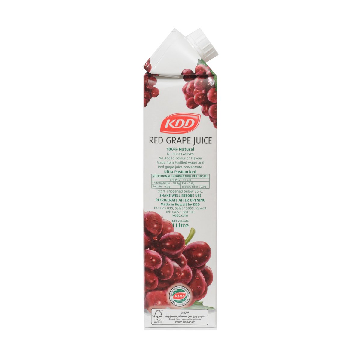 KDD Red Grape Juice 1Litre
