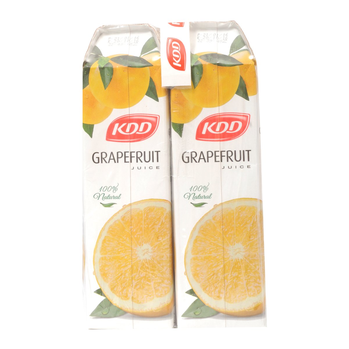 KDD Grape Fruit Juice 1Litre x 4 Pieces