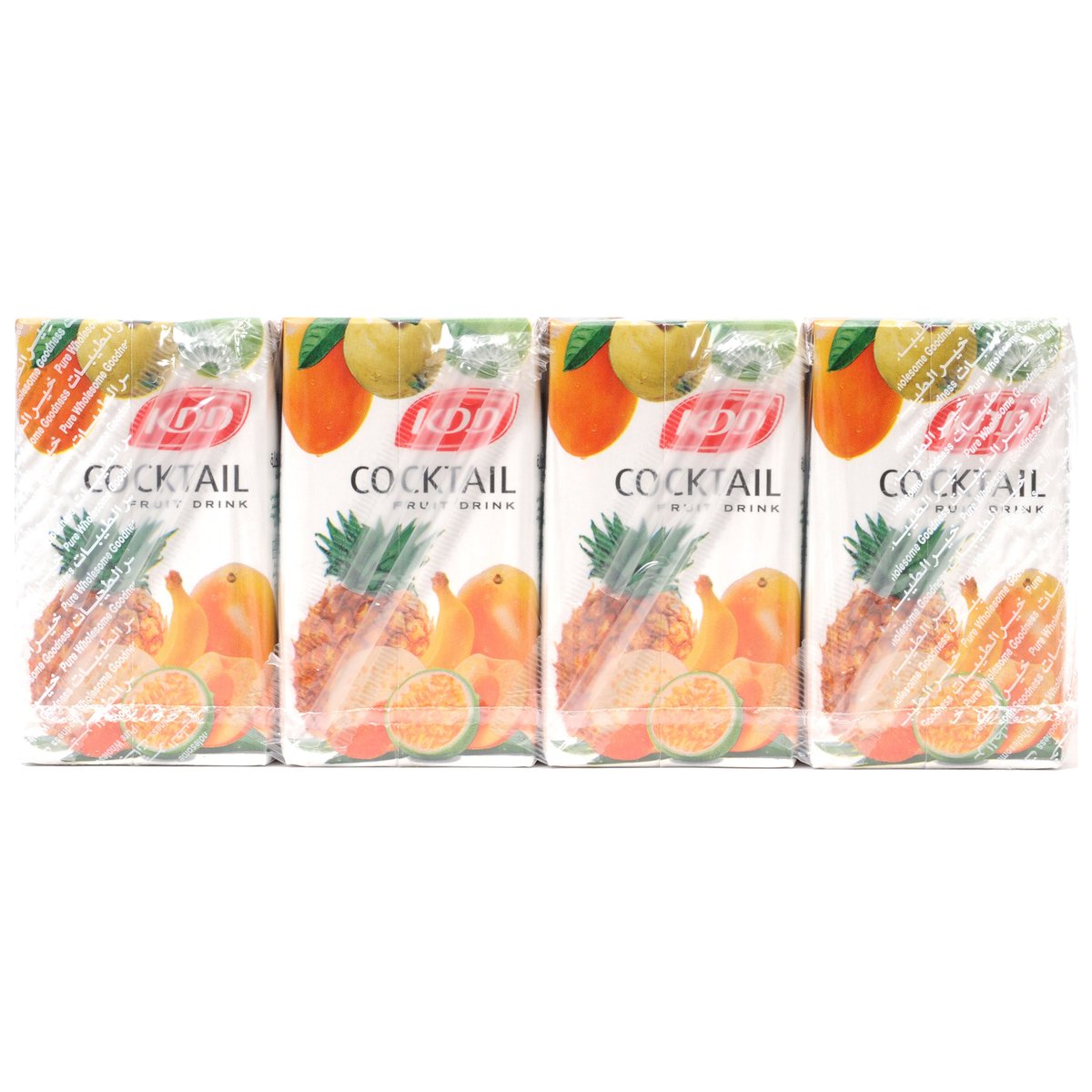 Buy KDD Cocktail Drink 250ml x 6 Pieces Online at Best Price | Fruit Drink Tetra | Lulu Kuwait in Saudi Arabia