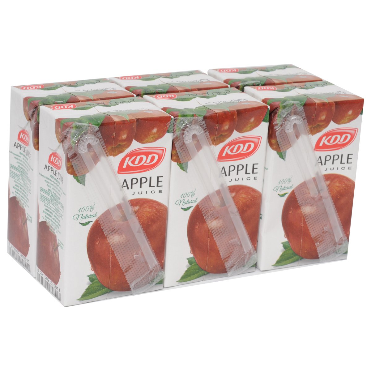 Buy KDD Apple Juice 250ml x 6 Pieces Online at Best Price | Fruit Drink Tetra | Lulu KSA in Saudi Arabia