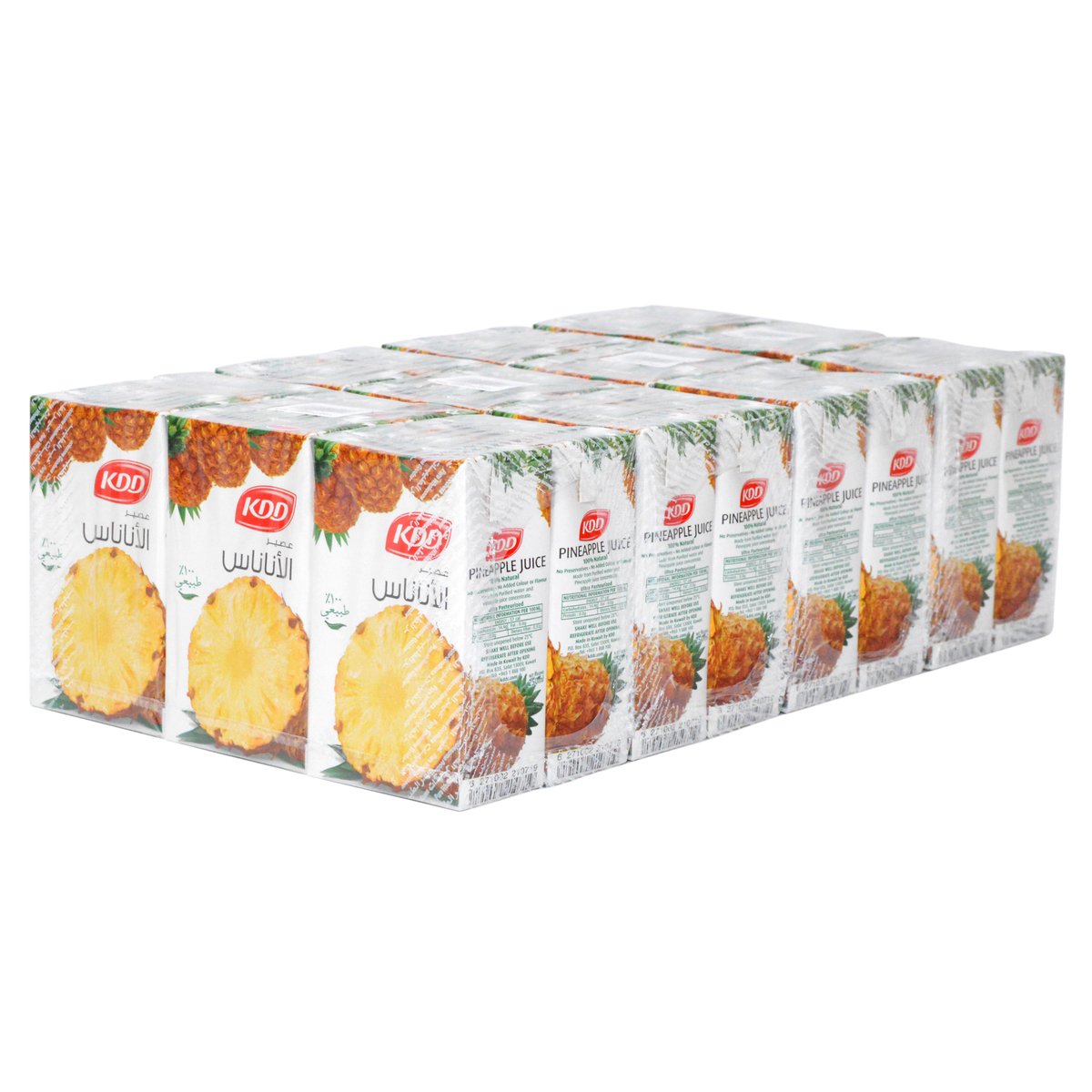 Buy KDD Pineapple Juice 250 ml x 6 Pieces Online at Best Price | Fruit Drink Tetra | Lulu KSA in Saudi Arabia