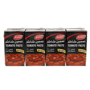 Buy KDD Tomato Paste 8 x 135 g Online at Best Price | Cand Tomatoes&Puree | Lulu UAE in Saudi Arabia