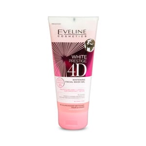 Buy Eveline White Prestige 4D Whitening Facial Wash Gel 200 ml Online at Best Price | Face Wash | Lulu UAE in UAE