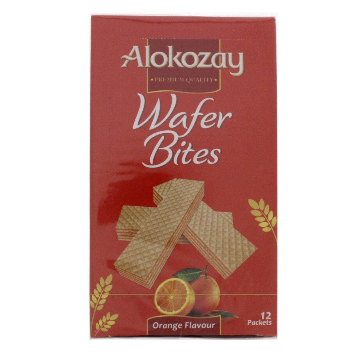 Alokozay Wafer Bites Orange 12 x 45 g