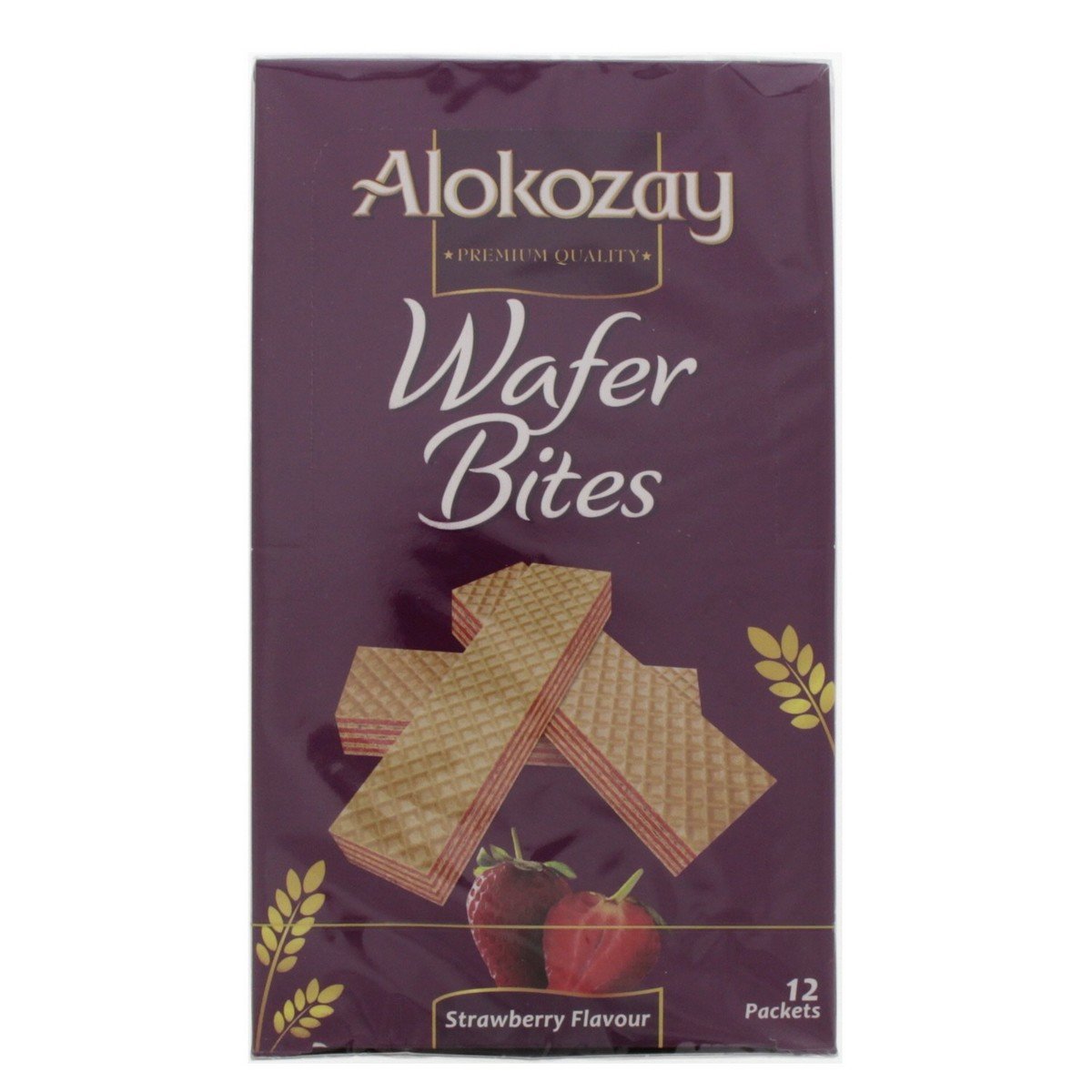 Alokozay Wafer Bites Strawberry 12 x 45g