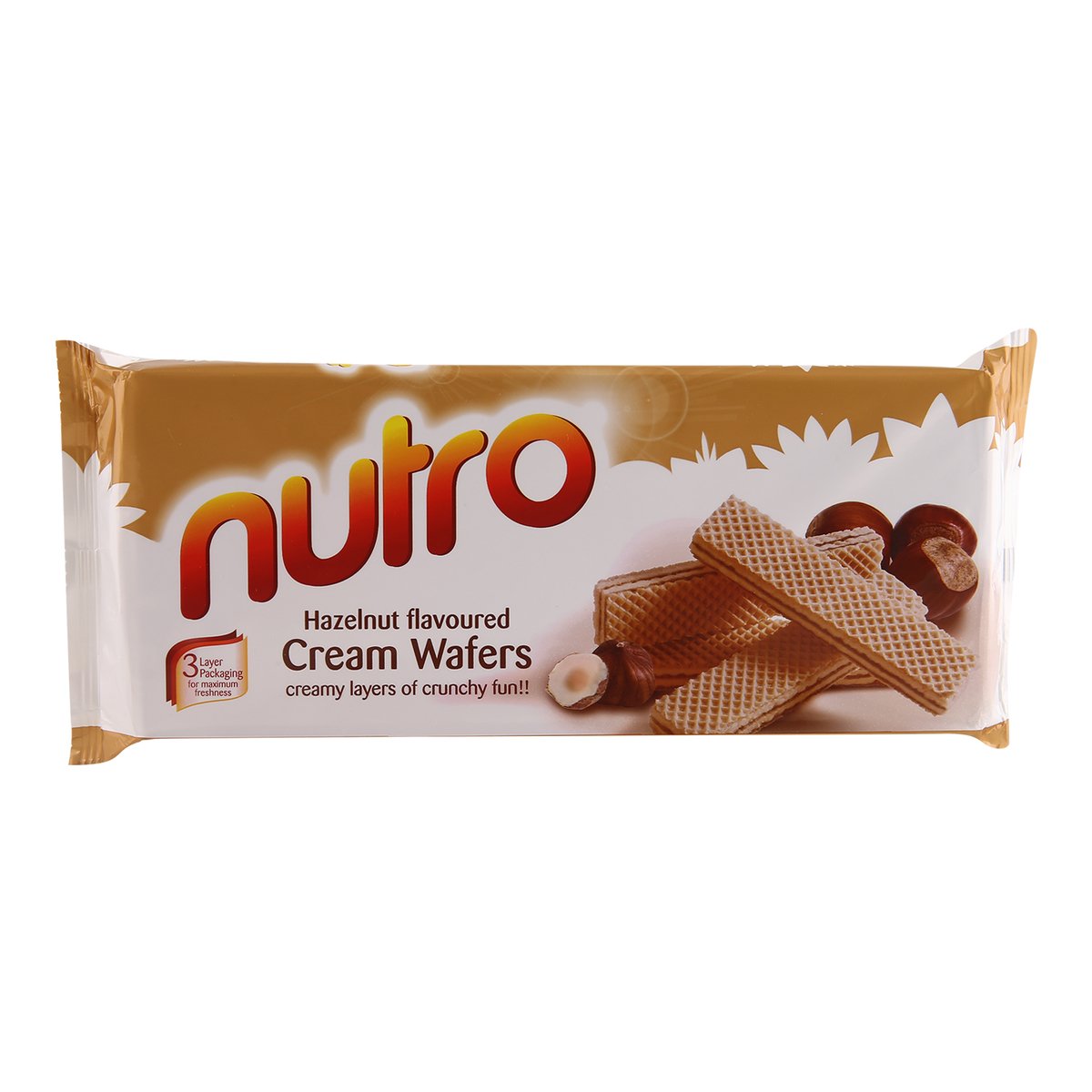 Nutro Hazelnut Flavoured Cream Wafers 150g