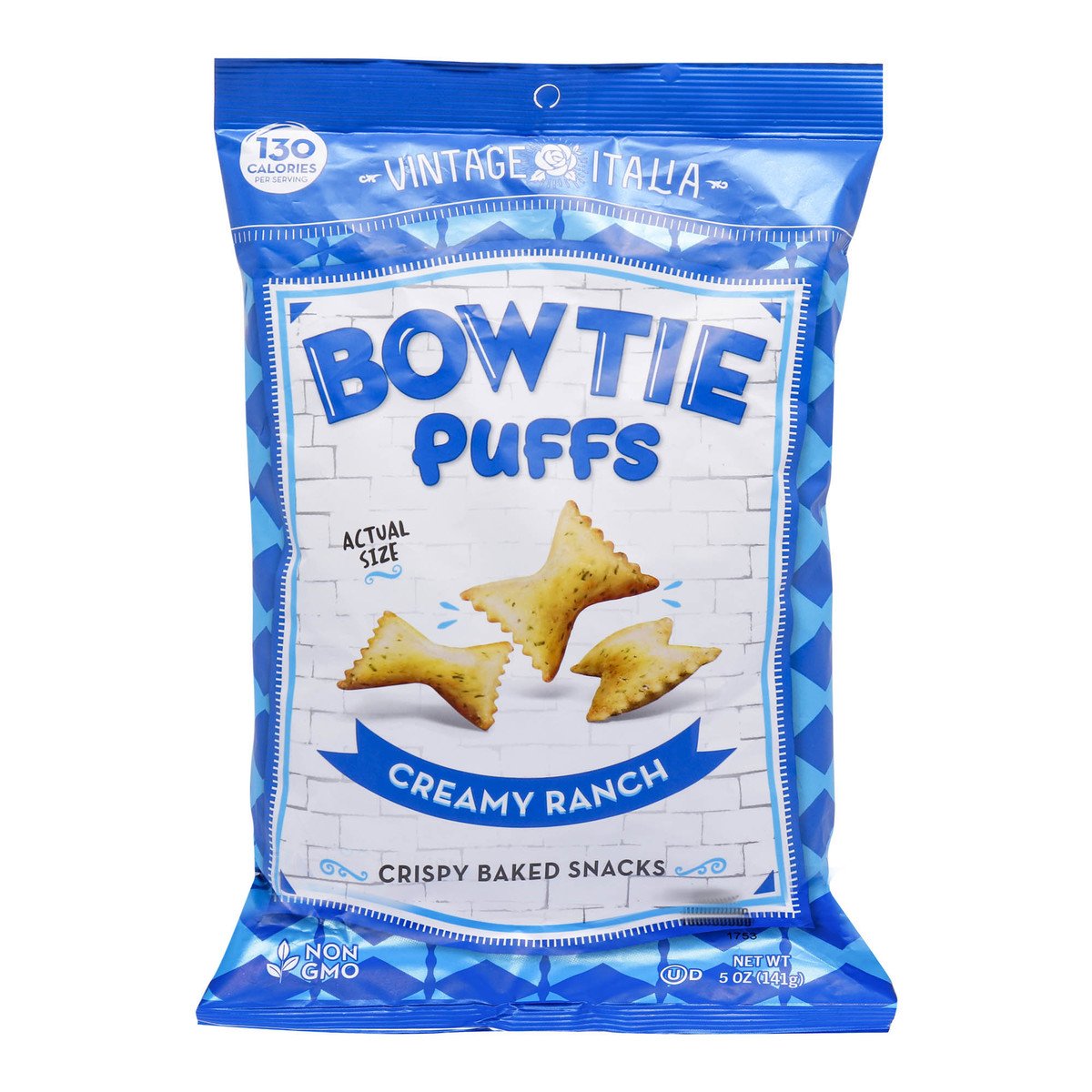 Bowtie Puffs Snacks Creamy Ranch 141 g