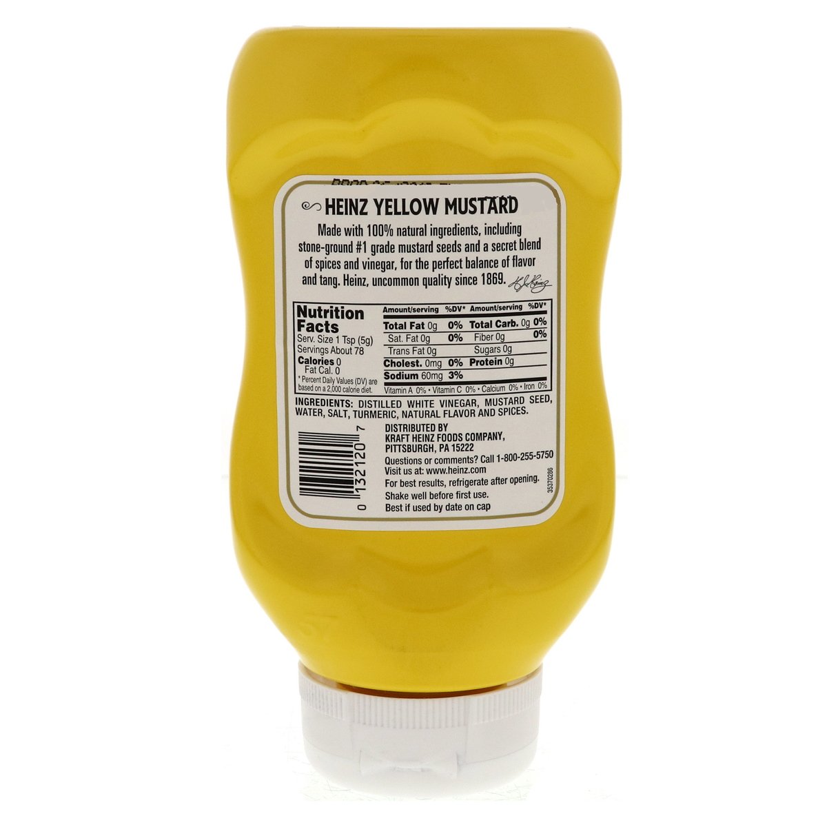 Heinz Yellow Mustard 396g