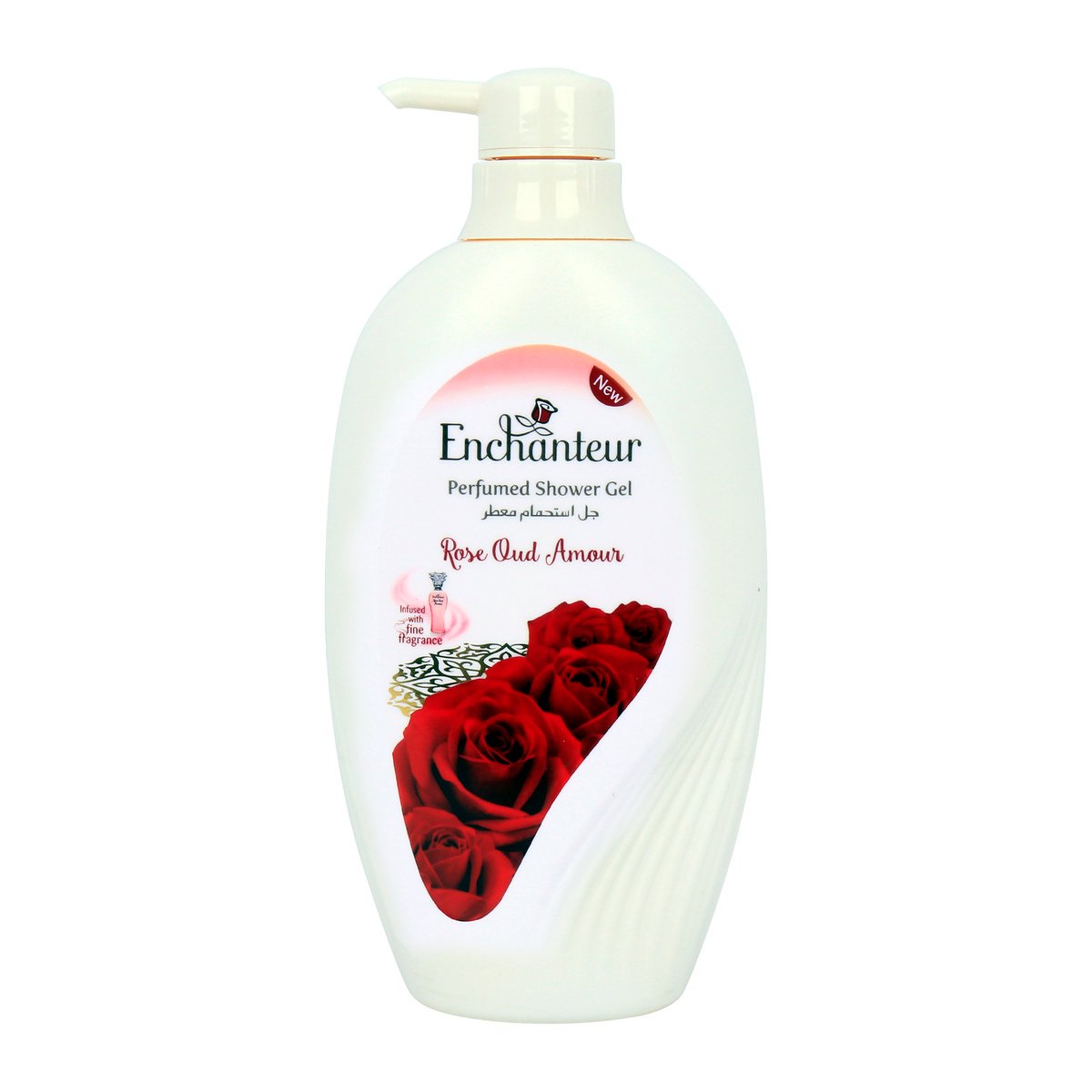 Enchanteur Perfumed Shower Gel Rose Oud Amour 550ml