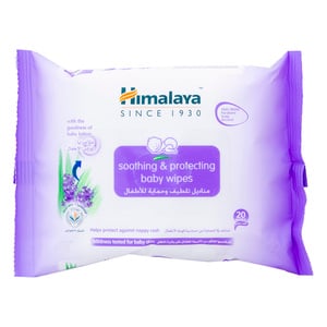 Himalaya Soothing And Protecting Baby Wipes 20pcs