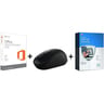 Microsoft Office Home & Student 2016  +Bluetooth Mouse 3600+Mcafee Internet security