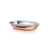 Chefline Double Wall Copper Oval Curry Dish 21cm