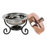 Chefline Copper Mini Round Chefing Dish 600ml 84450B