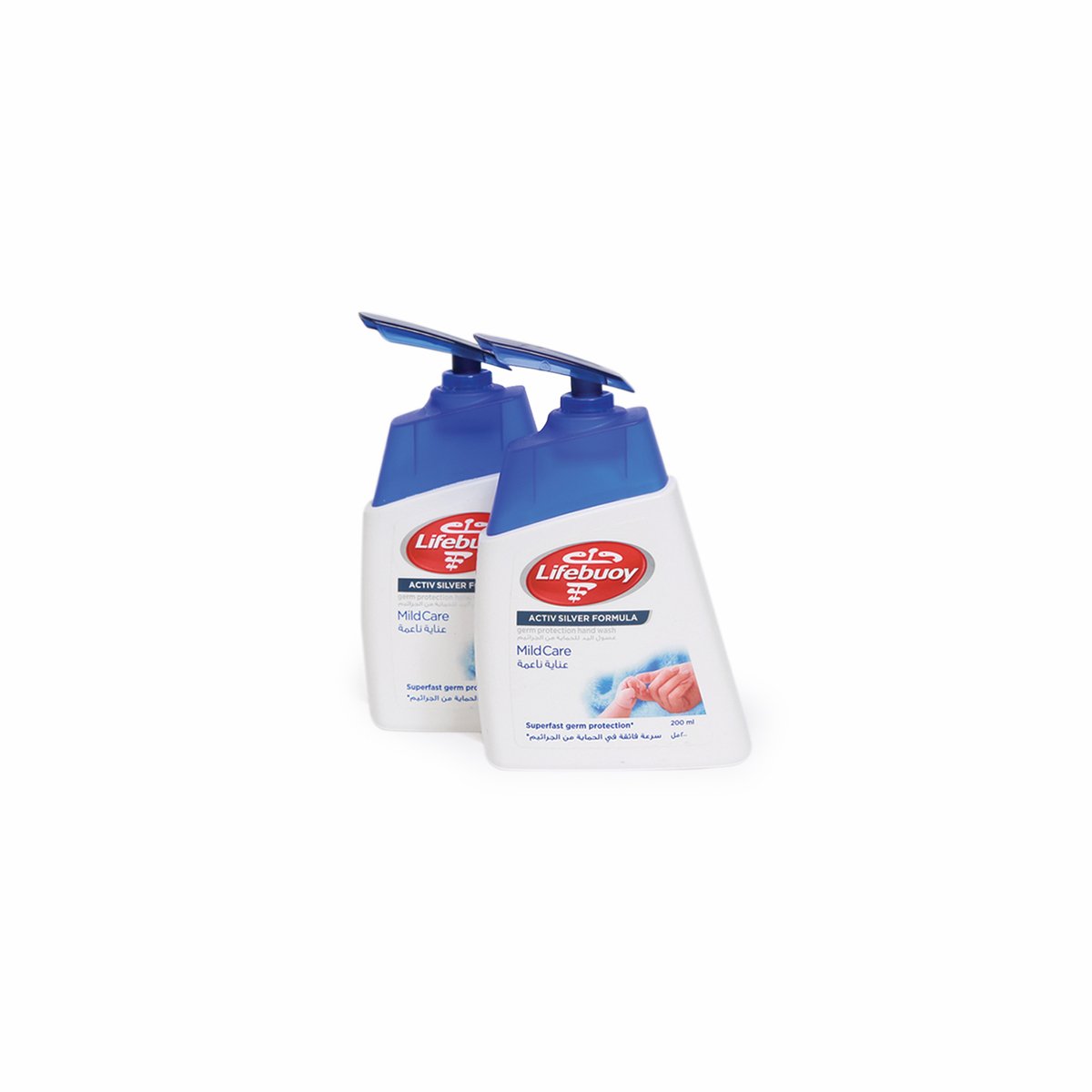 Lifebuoy Anti Bacterial Hand Wash Mild Care 2 x 200ml