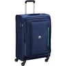 Delsey Oural 4 Wheel Soft Trolley 71cm Blue