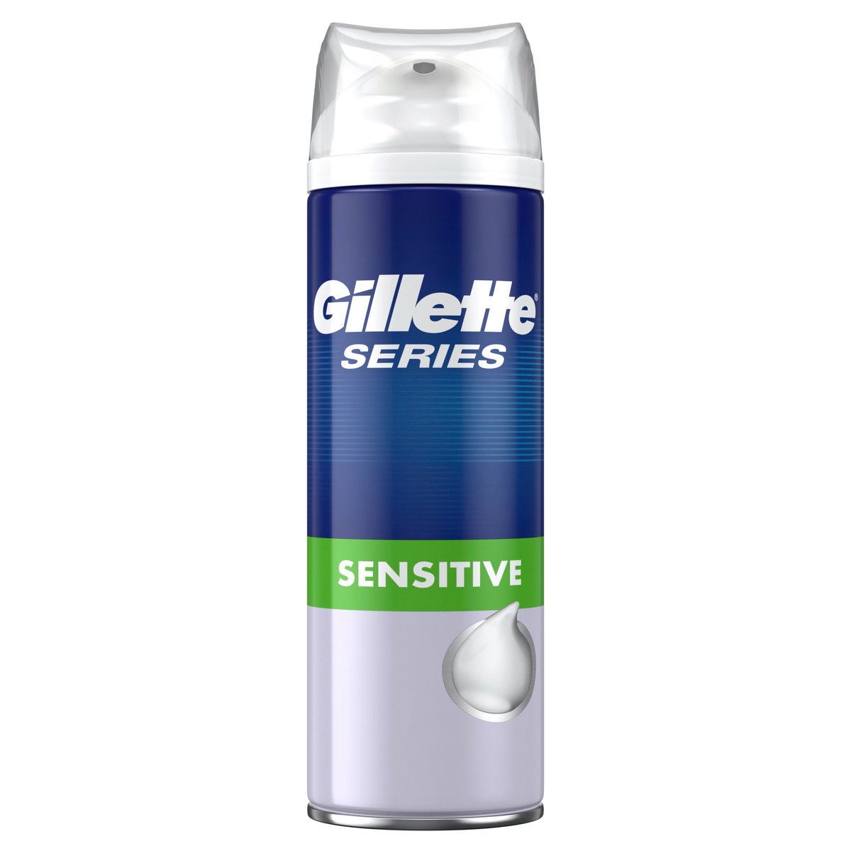 Gillette Series Sensitive Shaving Foam With Aloe 250 ml