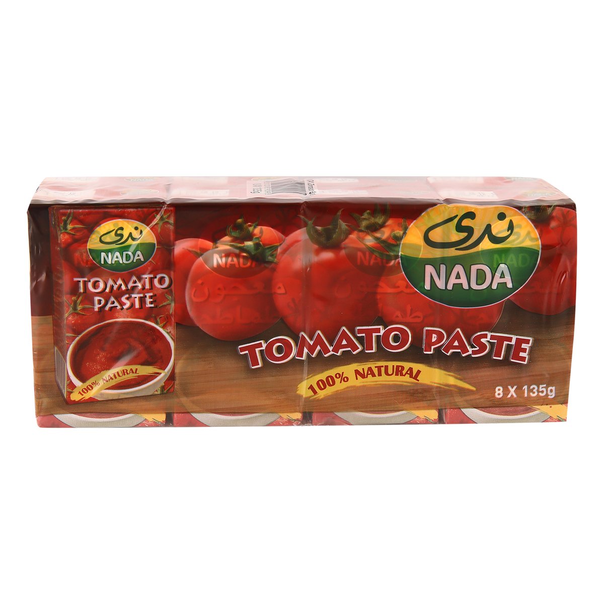 اشتري قم بشراء ندى معجون طماطم 135 جم 135 جم × 8 حبات Online at Best Price من الموقع - من لولو هايبر ماركت Cand Tomatoes&Puree في السعودية