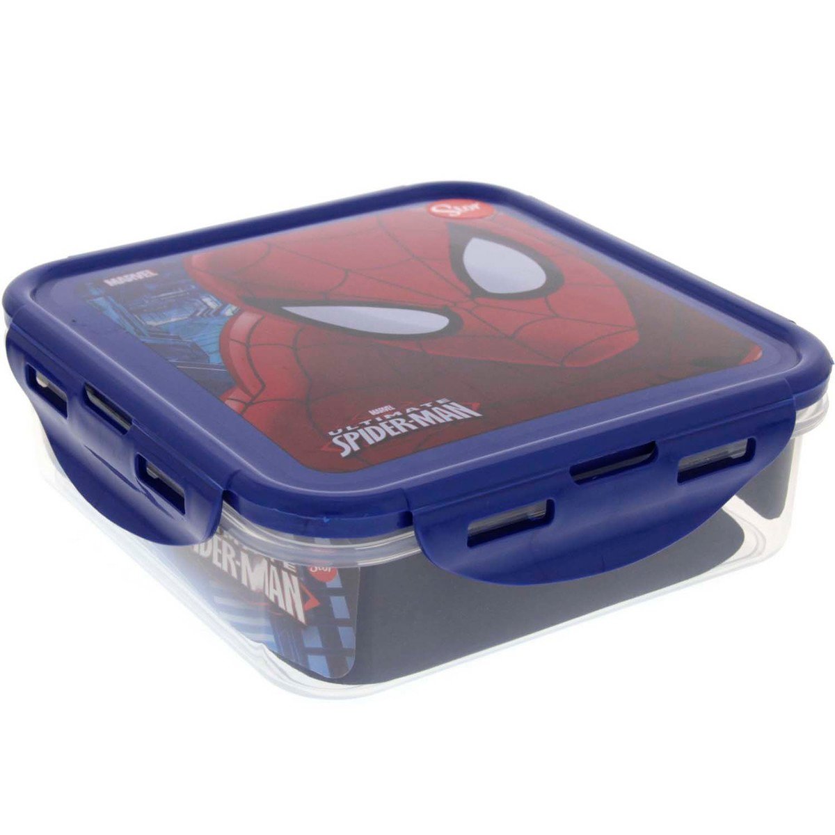 Spiderman Hermetic Food Container Square 33464 750ml