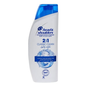 Head & Shoulders Shampoo + Conditioner 2in1 Anti-Dandruff Classic Clean 540ml
