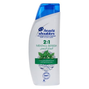 Head & Shoulders Shampoo + Conditioner 2in1 Anti-Dandruff Menthol Refresh 540ml