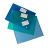 ماكسي حقيبة حفظ مستندات شفافة مقاس حر ، 3 قطع ، متنوع ، MX-300A