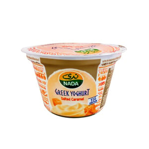 Buy Nada Salted Caramel Greek Yoghurt 160g Online at Best Price | Flavoured Yoghurt | Lulu Kuwait in Saudi Arabia