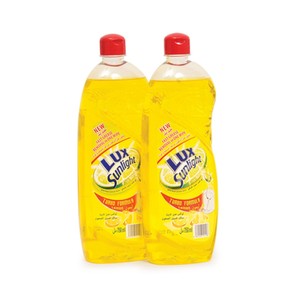 Lux Sunlight Lemon Dishwash Liquid 750ml x 2's