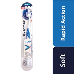Sensodyne Rapid Action Toothbrush Soft 1pc Assorted Colour