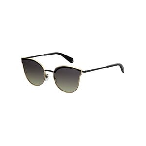 Polaroid Women's Sunglass 4056S J5G58WJ Round Oval Gold