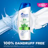 Head & Shoulders Menthol Refresh 2in1 Anti-Dandruff Shampoo 2 x 400 ml