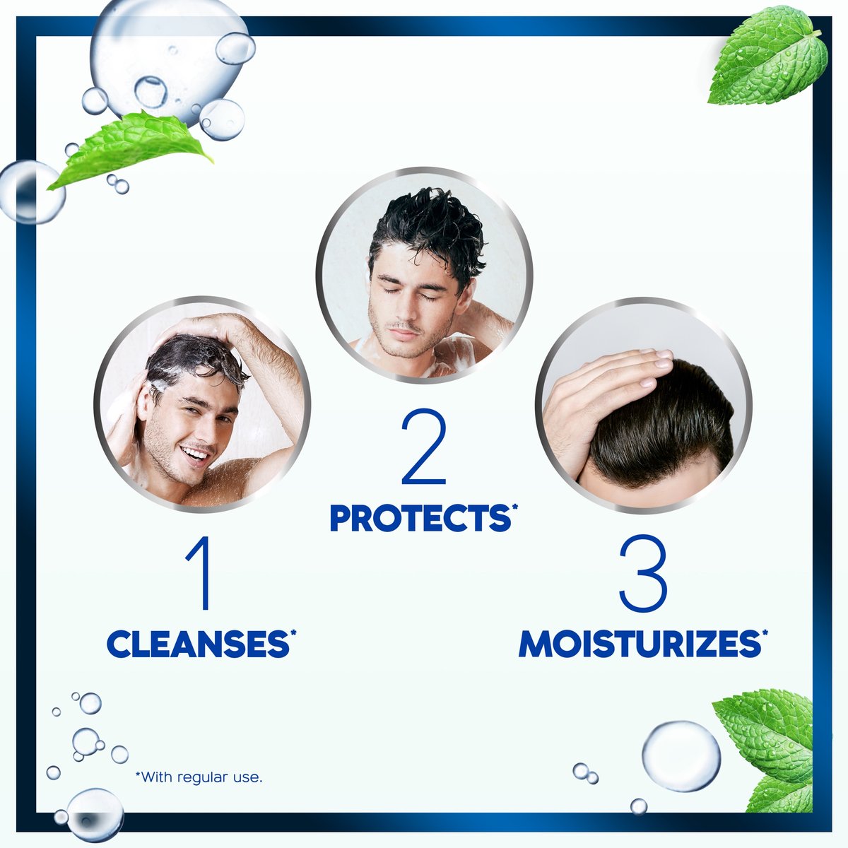 Head & Shoulders Menthol Refresh 2in1 Anti-Dandruff Shampoo 2 x 400 ml