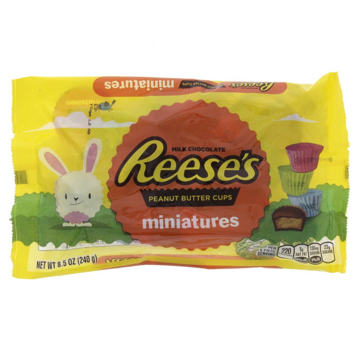 Reese's Peanut Butter Miniatures Cups with Milk Chocolate 240g