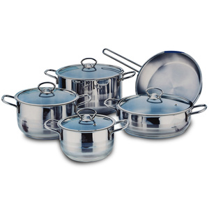 Falez Stainless Steel Cookware Set 9pcs F16597