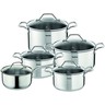 Tefal Stainless Steel Intuition Cookware Se 10pcs