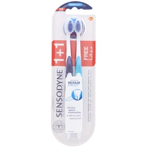 Sensodyne Advanced Repair & Protect Soft Toothbrush Assorted Color 2 pcs