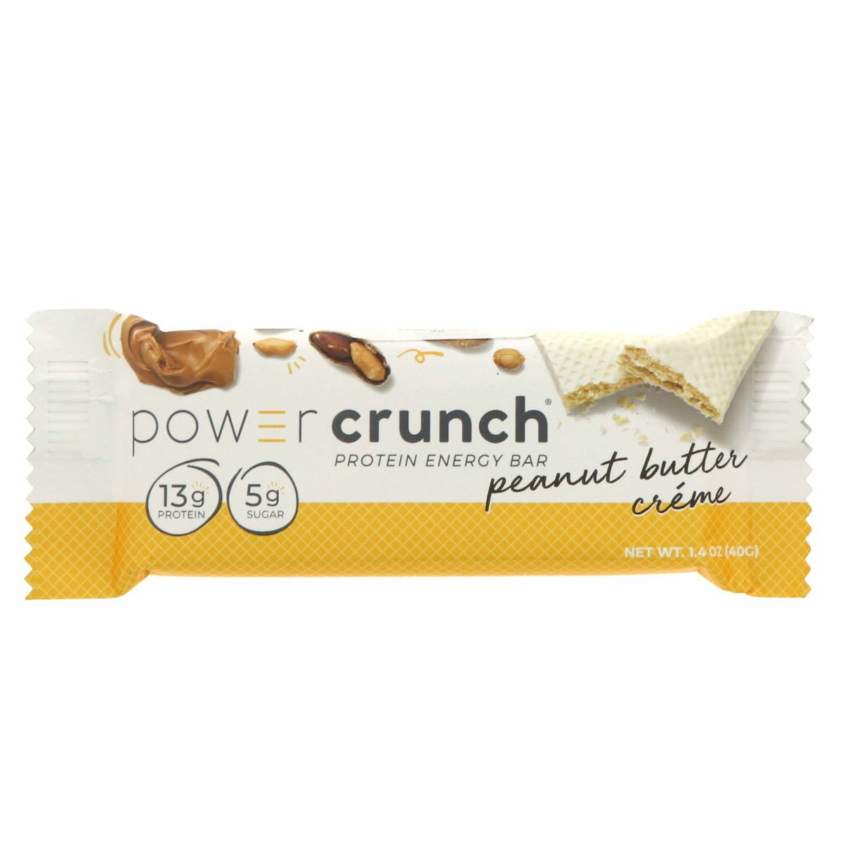 Power Crunch Peanut Butter Creme Protein Energy Bar 40 g