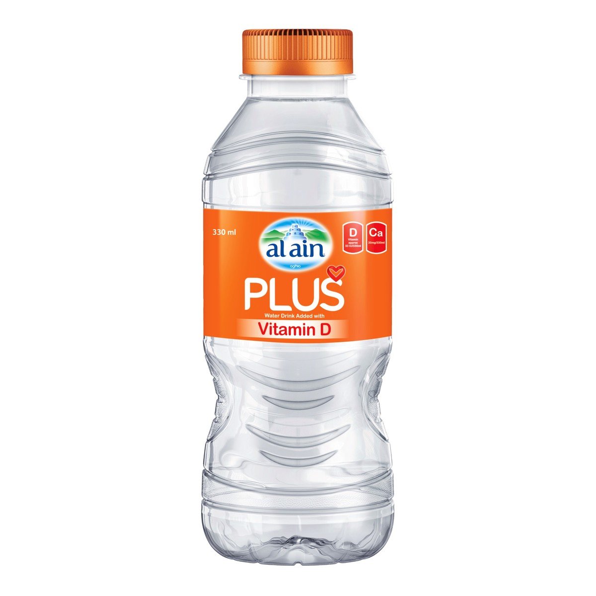 Al Ain Plus Vitamin D Water 12 x 330 ml