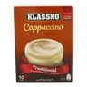 Klassno Cappuccino Traditional 10 x 18 g