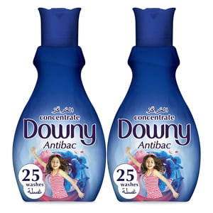Downy Concentrate Fabric Softener Antibac Dual Pack 2 x 1Litre 
