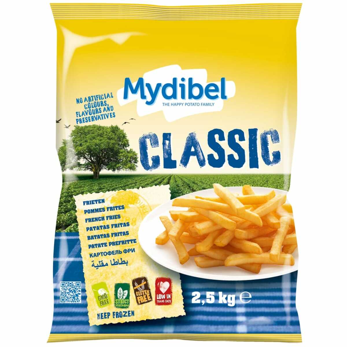 Mydibel French Fries 2.5 kg