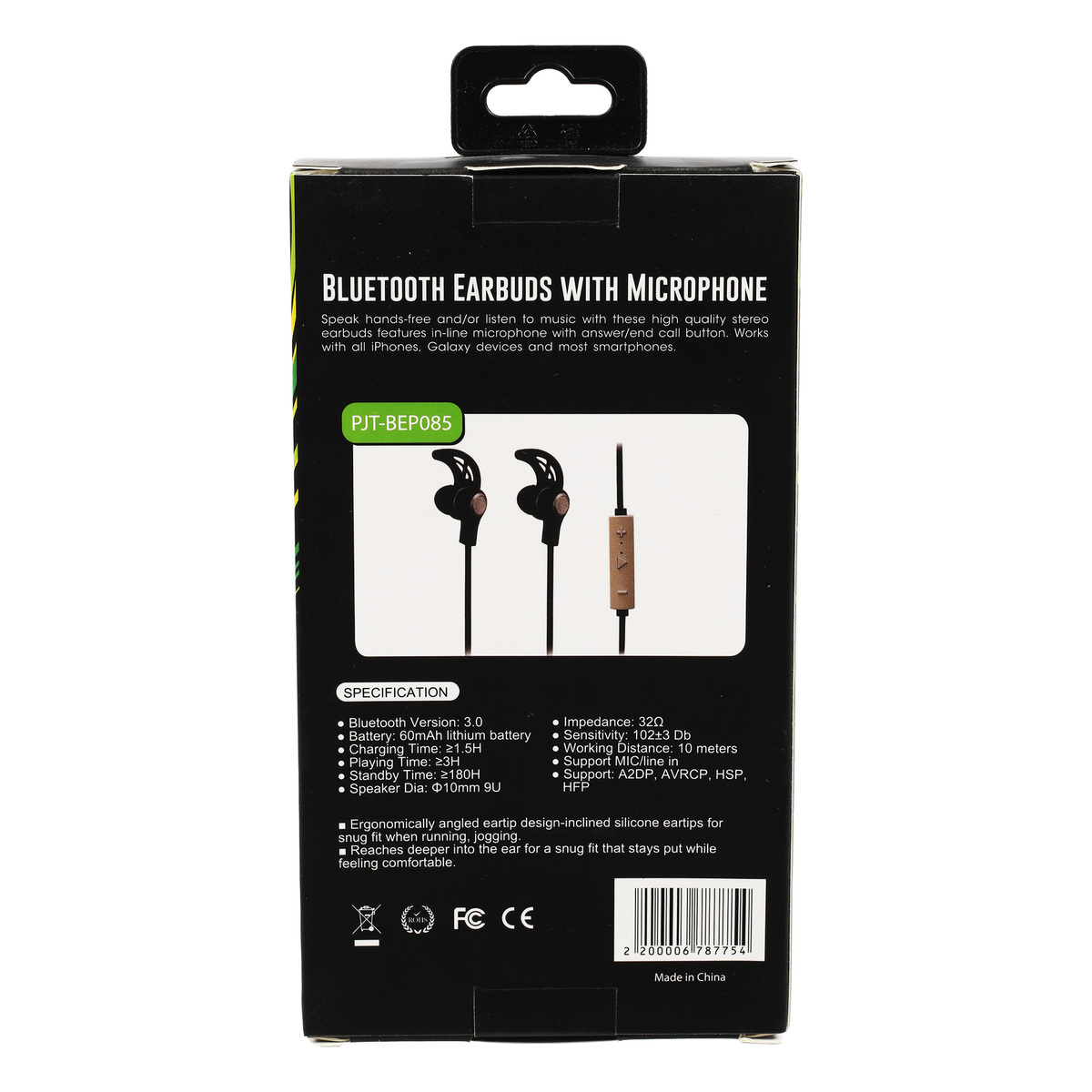 Universal Bluetooth Earphone PJT-BEPO85